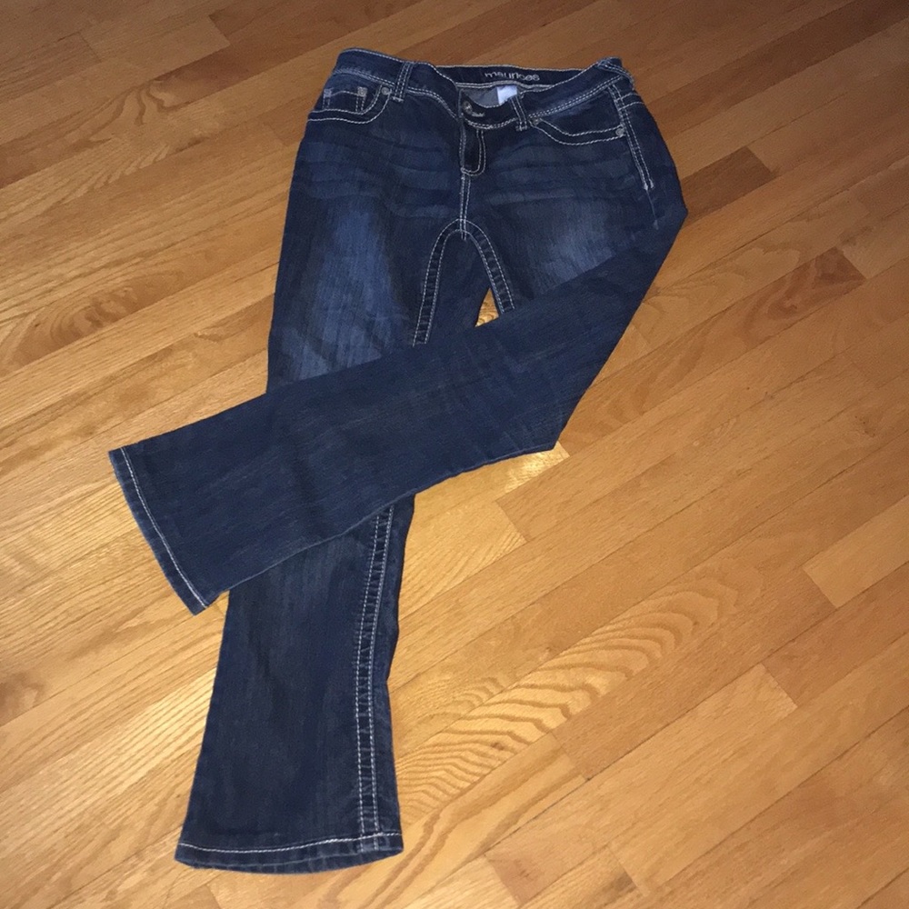 MAURICES Straight Leg Jeans 3/4 Reg